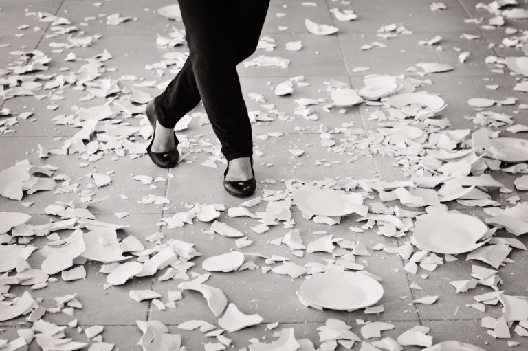 I’m torn down into pieces and I’m loving it