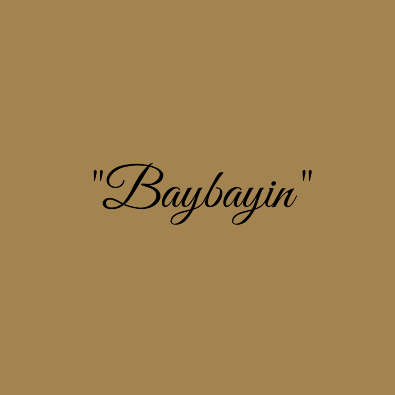 “Baybayin”