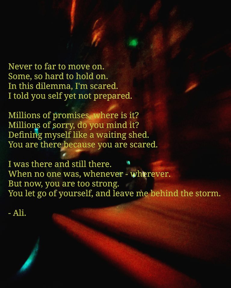 Kahit huling salita man lang?