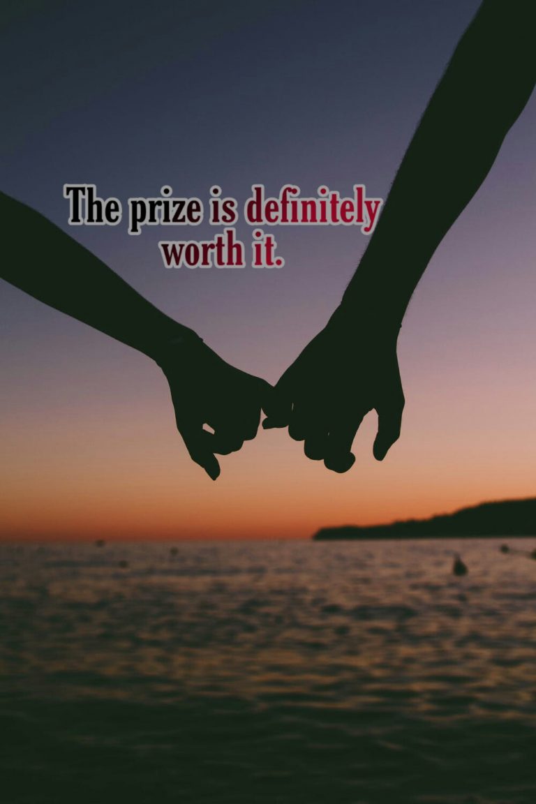 THE PRIZE IS DEFINITELY WORTH IT 💚