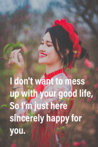 I want someone like you, but not you because…