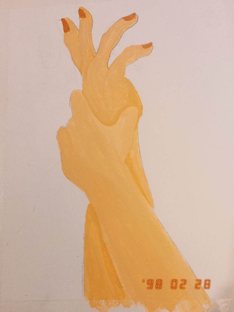 I’m sorry, I had to stop reaching for your hand