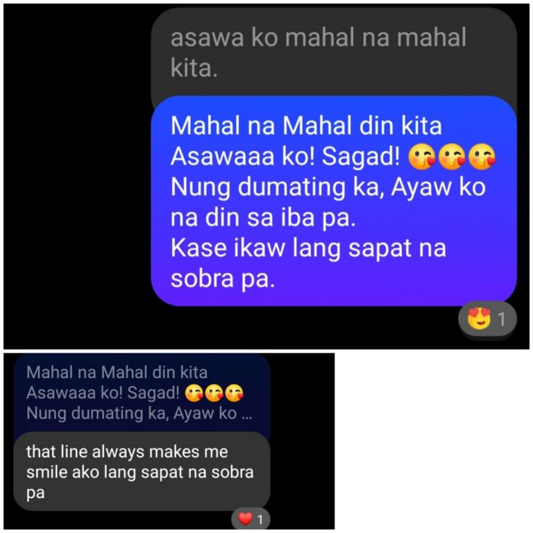 “IKAW LANG SAPAT NA, SOBRA PA.”