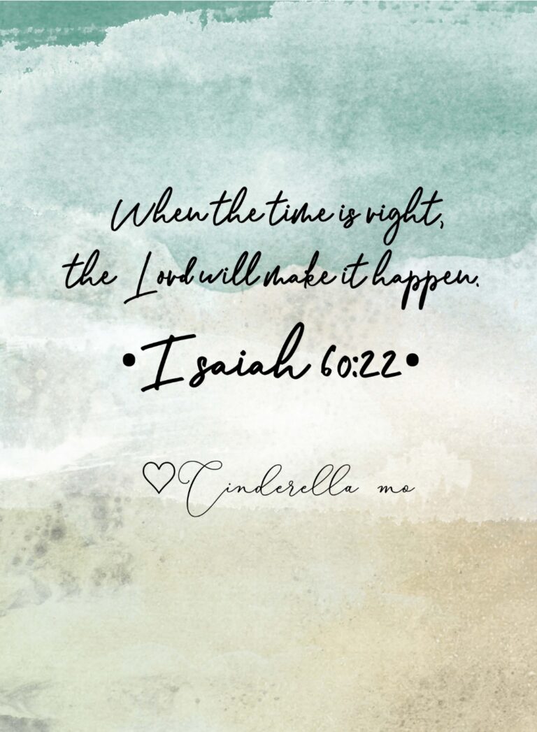 You are always worth the wait.