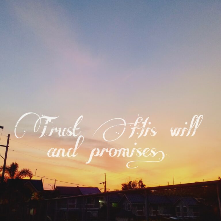 Huwag pangunahan, ayaw ka Niya masaktan