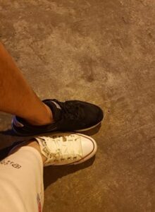 A kiss..20 years after..