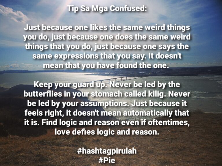 Tips Sa Mga Confused!