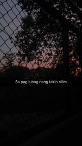 Sa Pag Lubog Nang Takip Silim