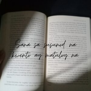 Sana sa susunod na kwento ay matuloy na.