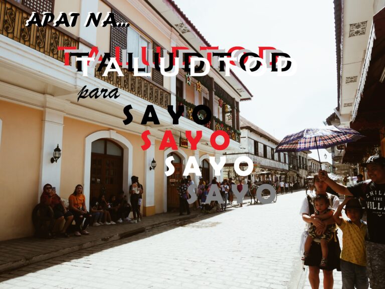 APAT NA TALUDTOD PARA SAYO
