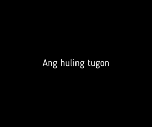 Ang Huling Tugon