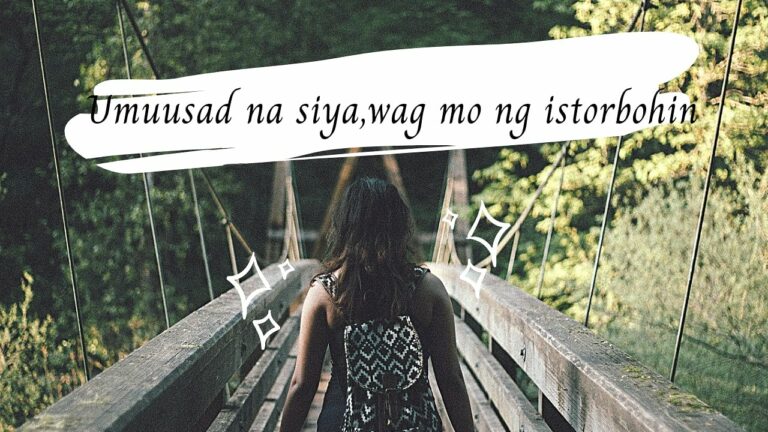 Umuusad na siya, wag mo ng istorbohin