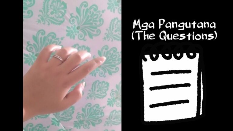 Mga Pangutana (The Questions)