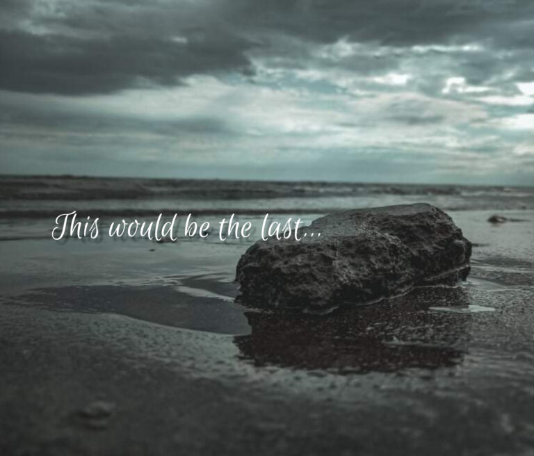 This Would Be The Last…