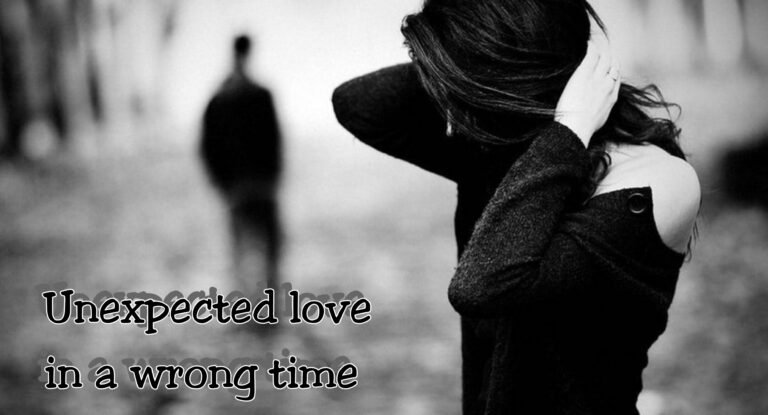 My unexpected love in a wrong time